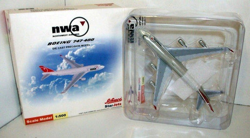 Schuco 1/500 Scale SJNWA199 Boeing 747-400 NWA N661US