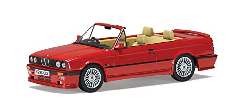 Vanguards 1/43 Scale Model Car VA13700 - BMW E30 Alpina C2.5 Convertible - Red