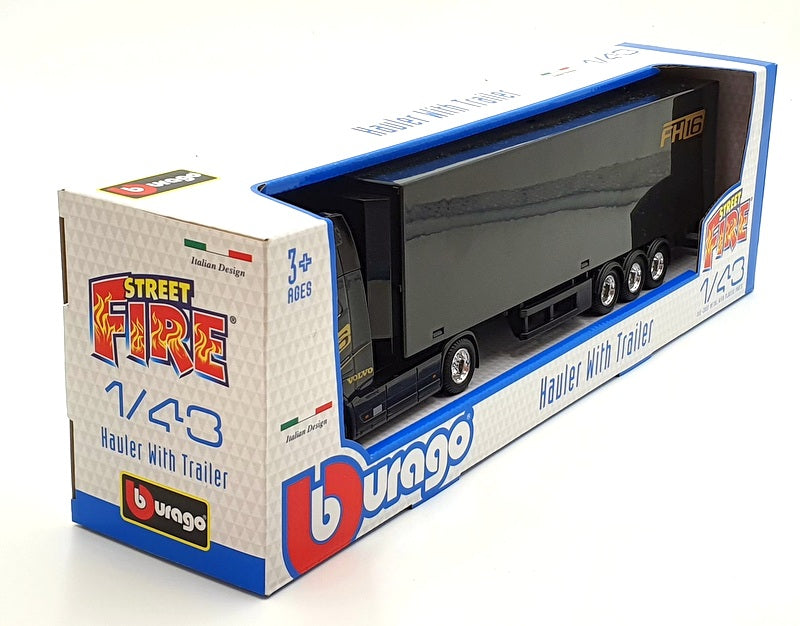 Burago 1/43 Scale #18 31461 - Volvo FH16 Globetrotter 750 XXL - Black