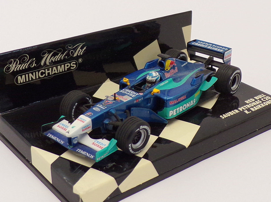 Minichamps 1/43 Scale 400 010017 - F1 Sauber Petronas C20 - #17 K.Raikkonen