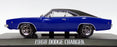 Greenlight 1/43 Scale 86531 - 1968 Dodge Charger - Christine Black/Blue