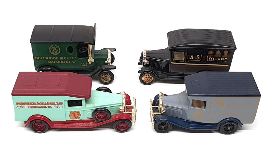 Lledo Diecast LS1004 - Famous Stores Of London 4 Piece Van Set