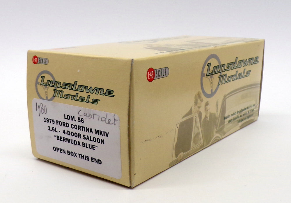 Lansdowne Models 1/43 Scale LDM56 - 1980 Ford Cortina MKIV - Conversion