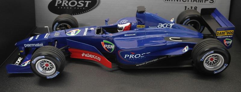 Minichamps 1/18 Scale Diecast 180 010073 Prost F1 G Mazzacane F1 Model Car