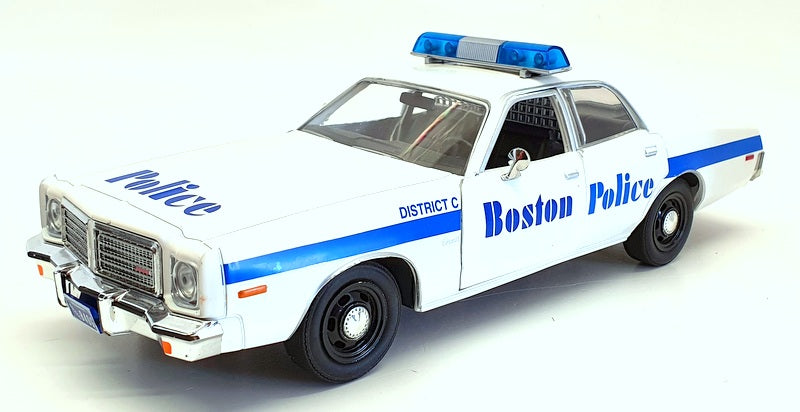 Greenlight 1/24 Scale 85521 - 1976 Dodge Coronet Boston Police Dept