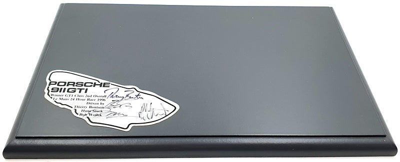 UT Models 1/18 Scale 180 966625 Porsche 911 GT 1 Le Mans 1996 Signed Reworked