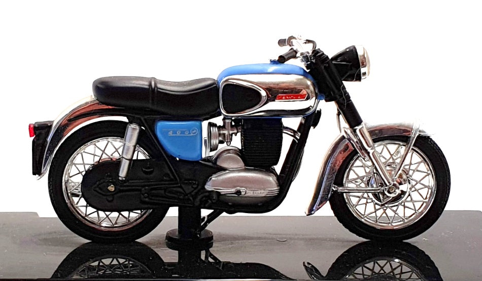 Atlas Editions 1/24 Scale 4 658 126 - 1966 Sanglas 400T Motorbike - Blue