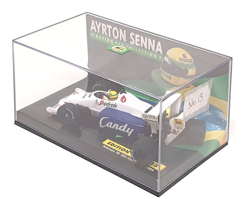 Minichamps Senna Collection 1/43 Scale No.13 - F1 Toleman TG 184 Hart Turbo 1984