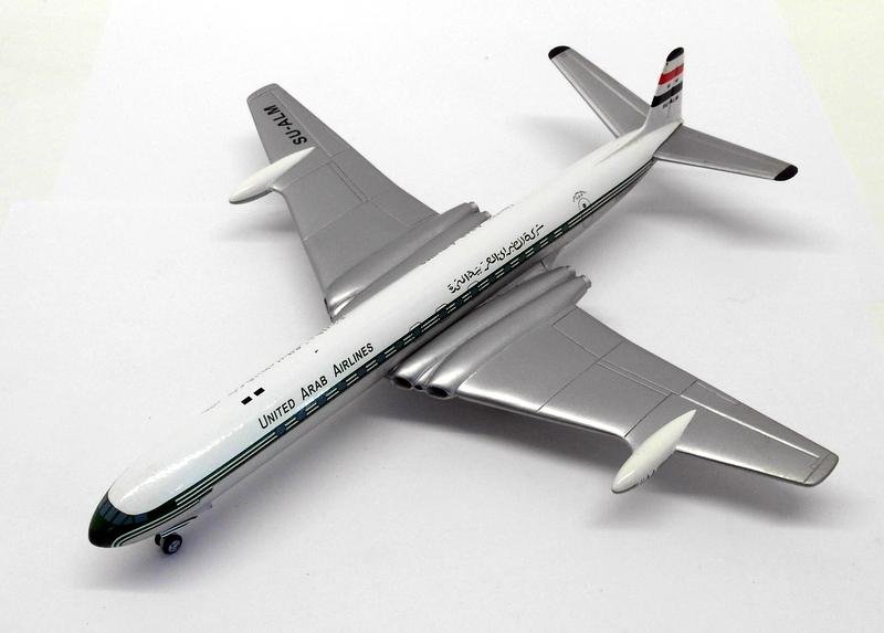 Corgi 1/144 Scale Diecast - AA31402 DH Comet 4C SU-ALM United Arab Airlines 1962