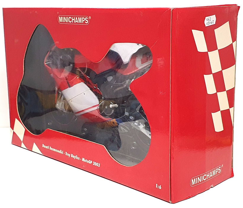 Minichamps 1/6 Scale 062 031412 - Ducati Desmosdici MotoGP 2003 Bayliss