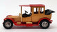 Matchbox Appx 10cm Long Diecast Y-7 - 1912 Rolls Royce - Red/Bronze
