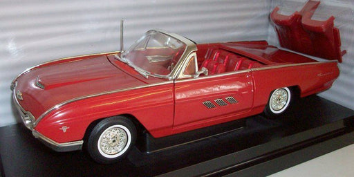 Ertl 1/18 Scale - 33716 1963 Ford Thunderbird Sports Roadster - Red