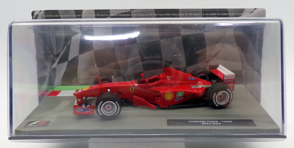 Altaya 1/43 Scale AL17220Q - F1 Ferrari F399 1999 - #3 Mika Salo