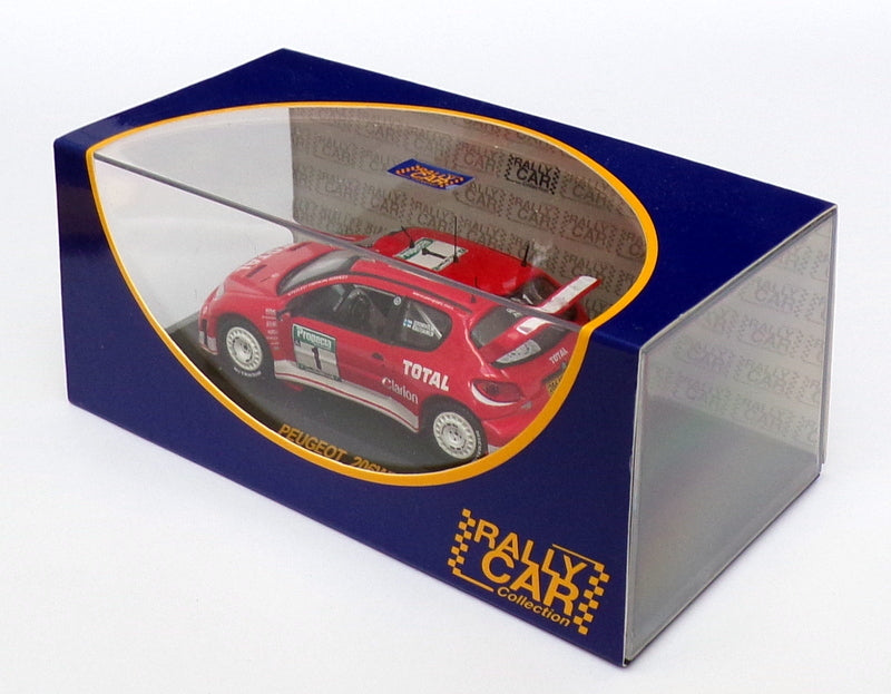 Ixo Models 1/43 Scale RAM114 - Peugeot 206 WRC - #1 New Zealand Rally 2003