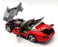 Burago 1/18 Scale Diecast 171021E - Dodge Viper RT/10 - Silver/Red