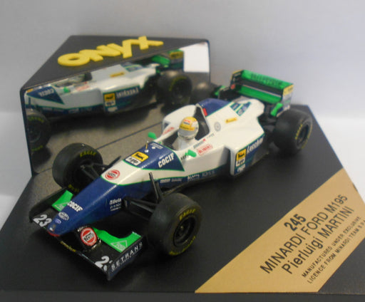Onyx 1/43 Scale - 245 MINARDI FORS M195 MARTINI