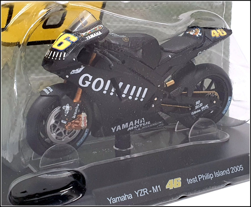 Altaya 1/18 Scale FFR58 - Yamaha YZR-M1 - #46 Test Philip Island 2005 Rossi
