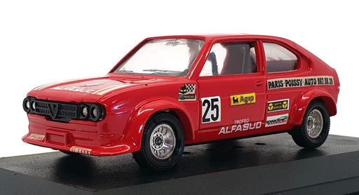 Solido 1/43 Scale 69 - 1974 Alfa Romeo Sud Trofeo Rally - #25 Red