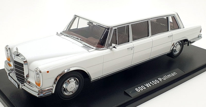 KK Scale 1/18 Scale Diecast KKDC181133 - Mercedes-Benz 600 W100 Pullman White