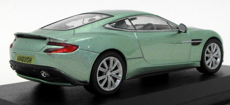 Oxford Diecast 1/43 Scale AMV001 - Aston Martin Vanquish Coupe Appletree Green