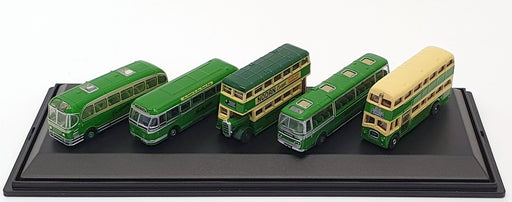Oxford Diecast N Gauge NSET003 - 5 Piece Bus Set - Southdown