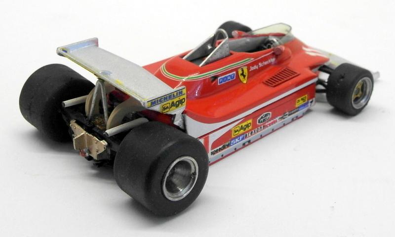 Scale Racing Cars 1/43 Scale built kit 15AUG4 Ferrari 312 T3 Monaco 79 Scheckter