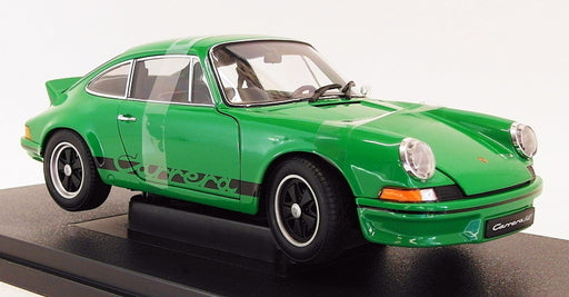 Welly NEX 1/18 Scale Model Car 18044W - 1973 Porsche 911 Carrera RS - Green