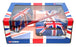 Corgi CC99184 - 3 Piece Harrods Union Jack Set - Bus Taxi & Concorde Aircraft