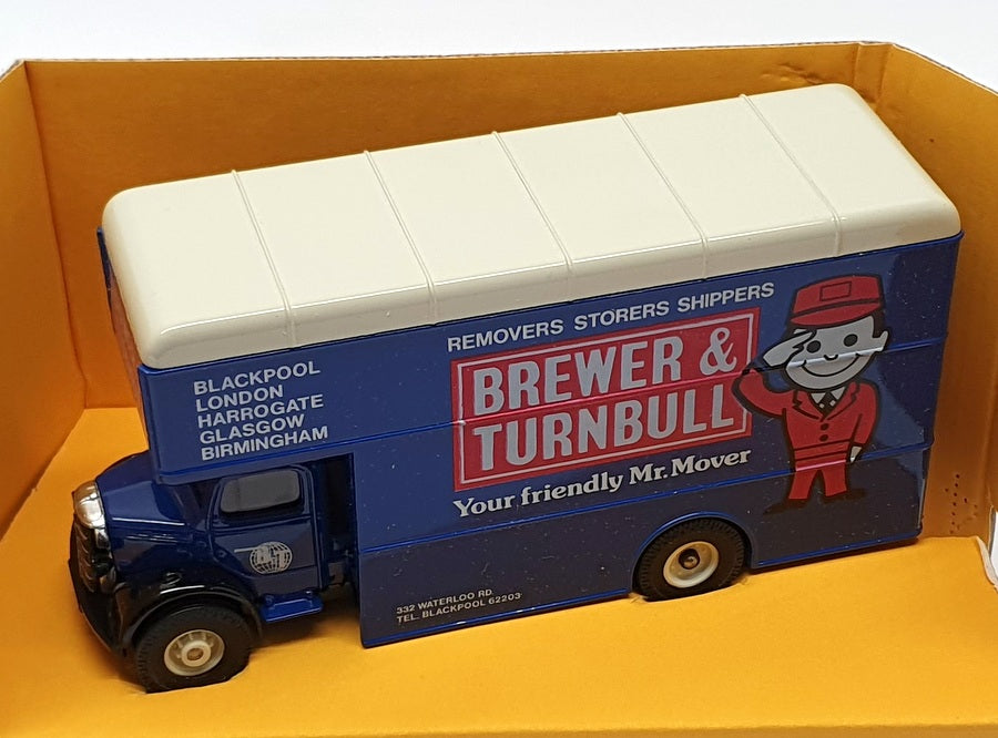 Corgi Appx 14cm Long D953/19 - Bedford O Series Pantechnicon - Brewer & Turnbull