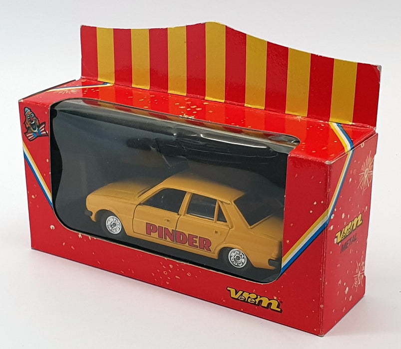 Verem 1/43 Scale Model Car 804 - Peugeot 305 Pinder Circus - Yellow/Red