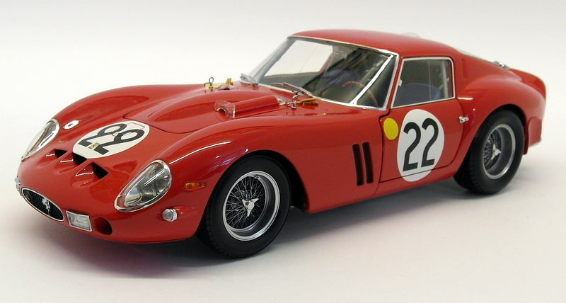 Kyosho 1/18 Scale - 08432B Ferrari 250 1962 Le Mans 1962 #22