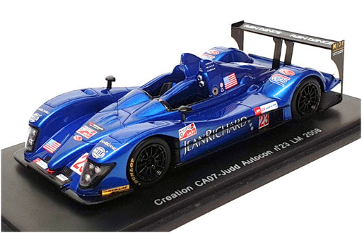 Spark 1/43 Scale S1419 - Creation CA07-Judd Autocon #23 Le Mans 2008 - Blue
