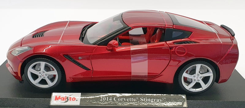 Maisto 1/18 Scale 46629 - 2014 Chevrolet Stringray - Burgundy
