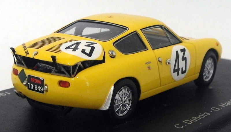 Spark Models 1/43 Scale - S1304 Abarth Simca 1300 #43 Le Mans 1962