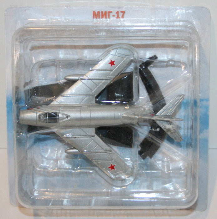 1:100 Scale Diecast Russian Fighter Plane Model - Mikoyan-Gurevich MiG-17 USSR