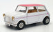 Corgi 1/36 Scale C330/2 - Austin Mini 30th Anniversary 1959-99 - White/Pink