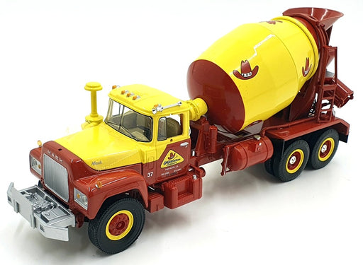 First Gear 1/34 Scale 19-2593 - Mack R-Model Mixer Bonanza Concrete