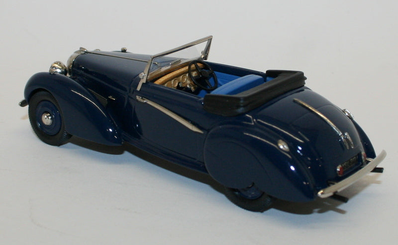 Lansdowne Models 1/43 Scale LDM78A - 1939 Lagonda V12 Rapide D/Head Coupe - Blue