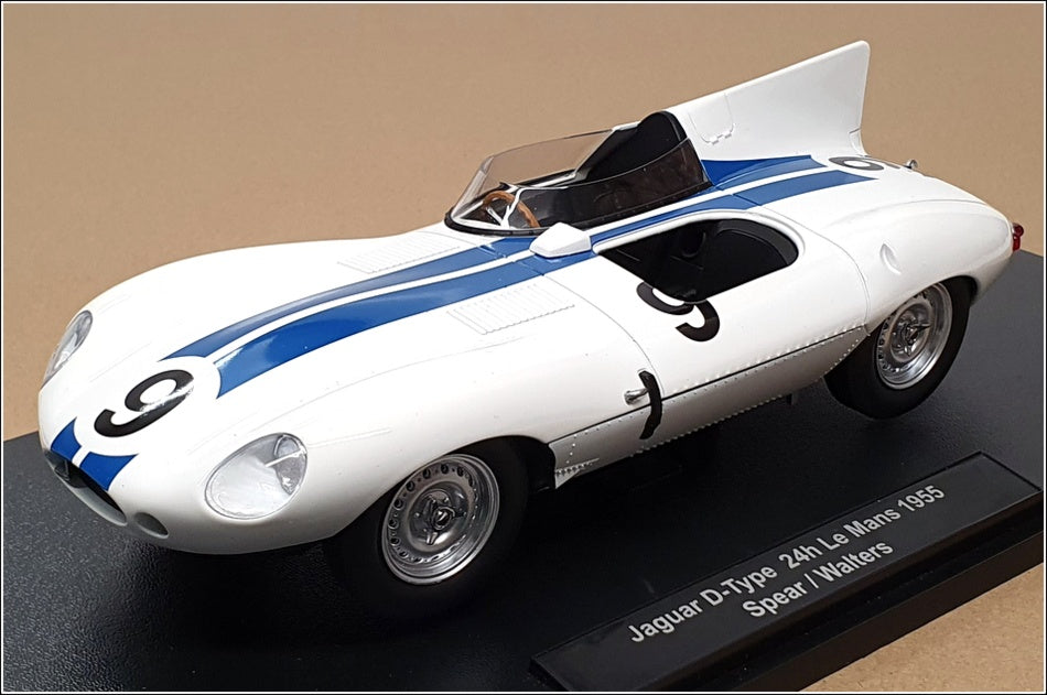 CMR 1/18 Scale CMR191 - Jaguar D-Type 24h Le Mans 1955 #9 Spear/Walters