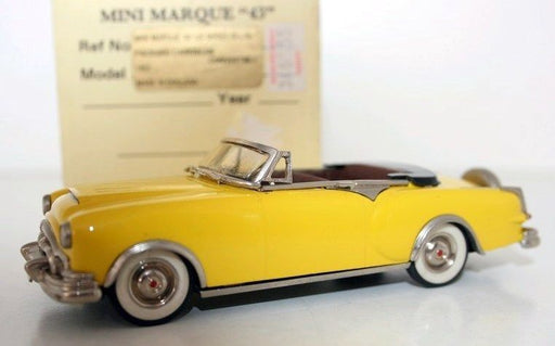 MINIMARQUE 1/43 US SERIES - 1953 PACKARD CARRIBEAN CONVERTIBLE - YELLOW