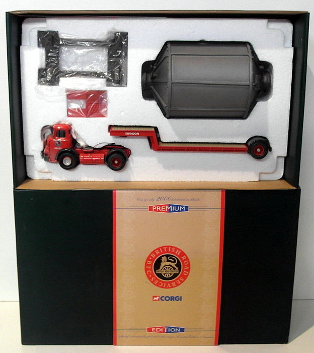 Corgi 1/50 Scale Diecast CC11605 - Leyland Lad Comet Low Loader & Load