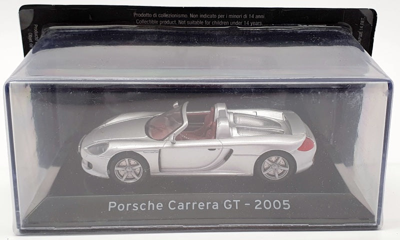 Altaya 1/43 Scale Model Car 1501IR4 - 2005 Porsche Carrera GT - Silver