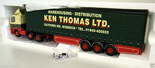 CORGI 1/50 - 75406 LEYLAND DAF CURTAINSIDE - KEN THOMAS