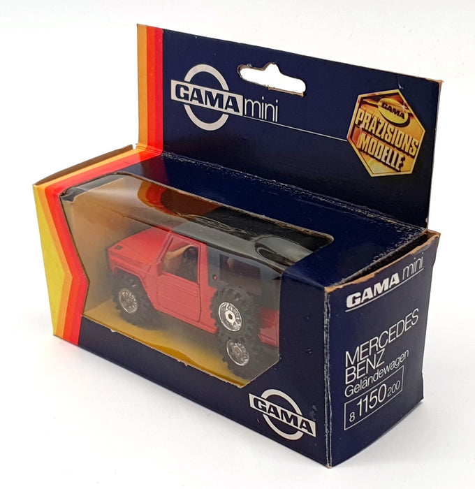 Gama Mini 1/40 Scale 1150 - Mercedes Benz Gelandewagen - Red/Black
