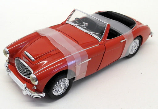 Ertl 1/18 Scale Diecast Model Car 7460 - 1961 Austin Healey 3000 Mk2 - Red