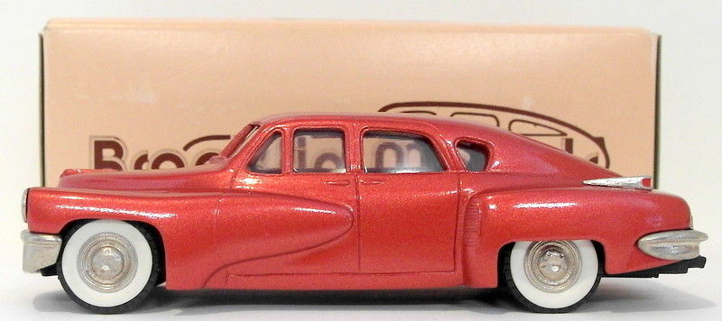 Brooklin 1/43 Scale BRK2  007A  - 1948 Tucker Torpedo Light Metallic Red