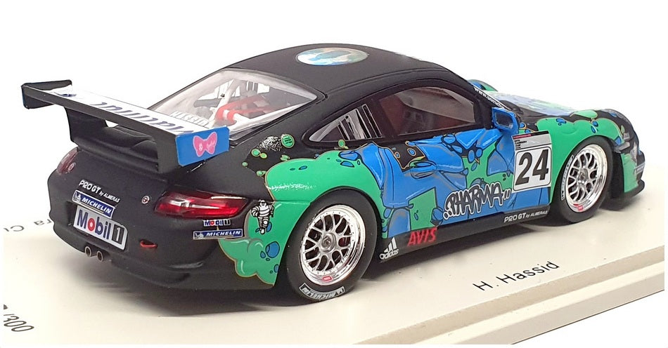 Spark 1/43 Scale SF069 - Porsche 997 GT3 Cup #24 Champ Class B Carrera Cup 2010