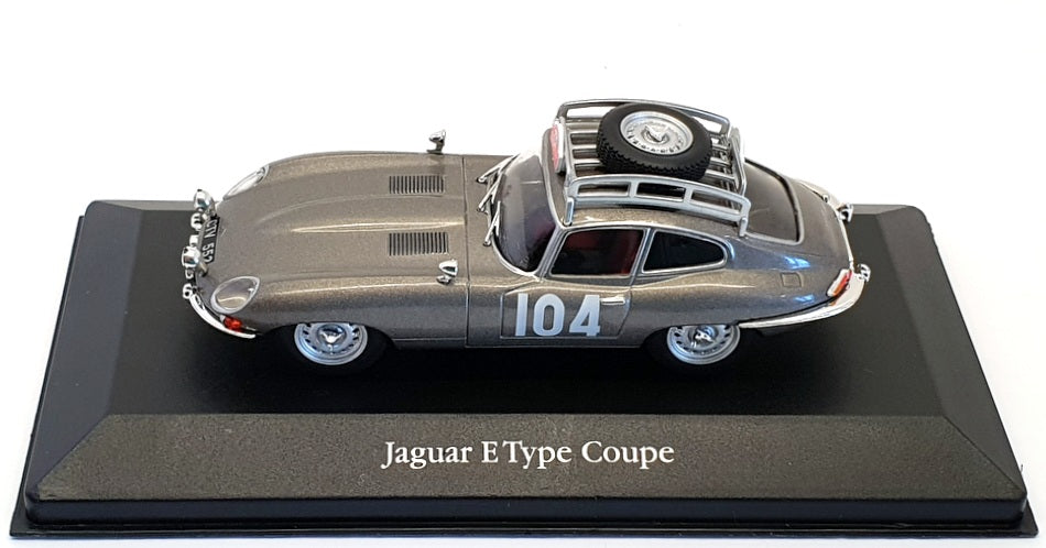 Atlas Editions 1/43 Scale 4 641 115 - 1961 Jaguar E Type - #104 Monte Carlo