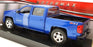 Motor Max 1/24 Scale Diecast 79348BL - 2017 Chevy Silverado 1500 LT Z71 - Blue