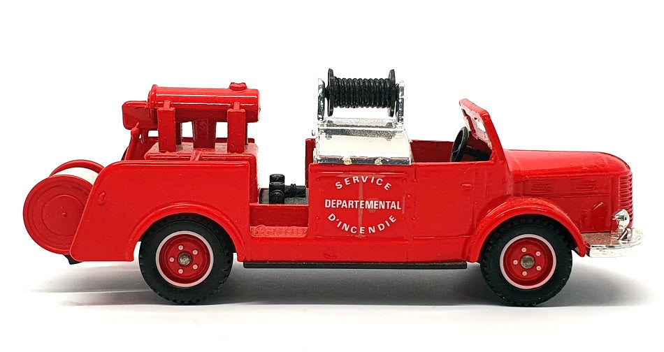 Solido 1/50 Scale Diecast 2100 - Hotchkiss Fire Engine Truck - Red